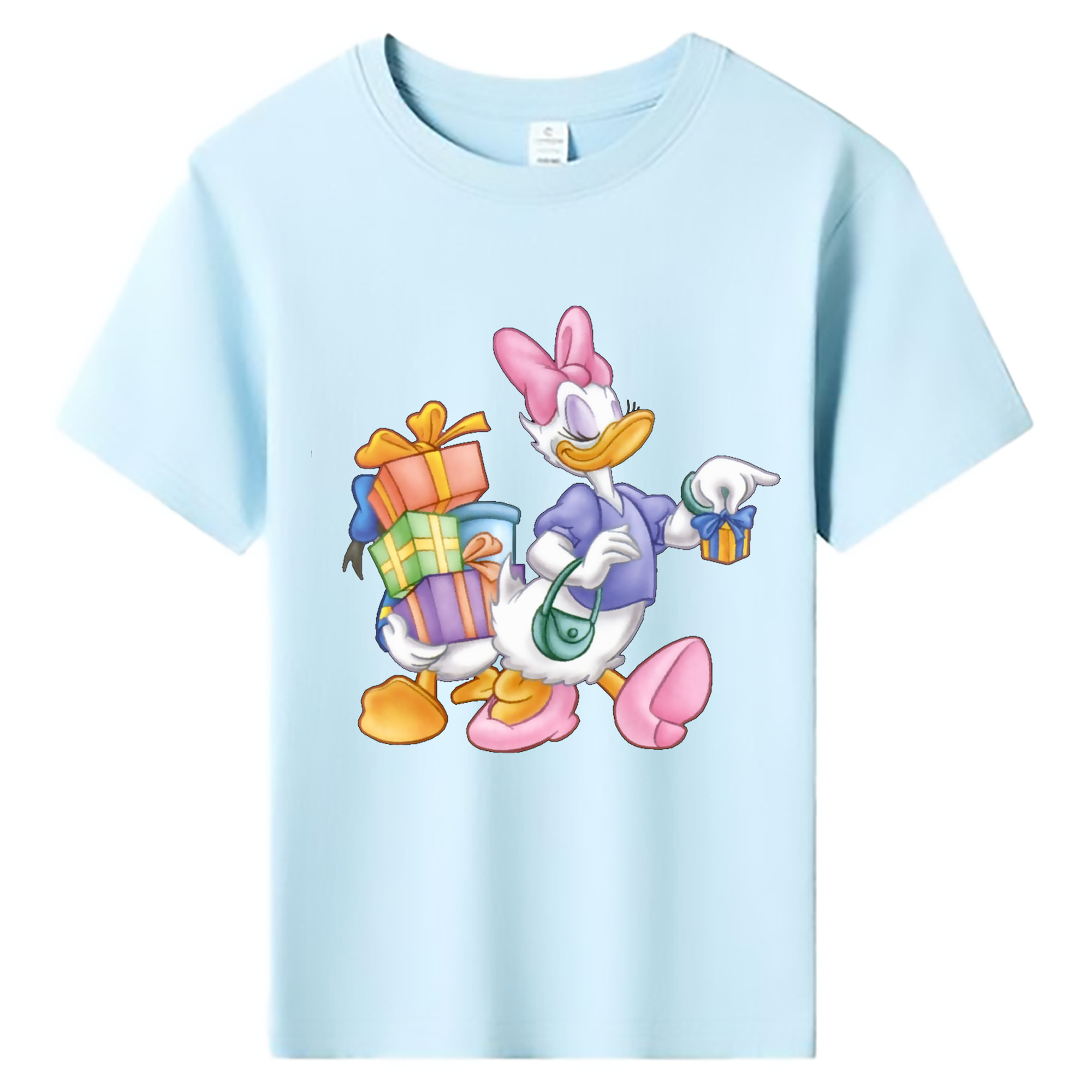 ミッキーマウス Mickey Mouse 綿100％キッズTシャツ（フロントプリント）